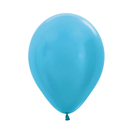 GLOBO SEMPERTEX SATIN AZUL CARIBE
