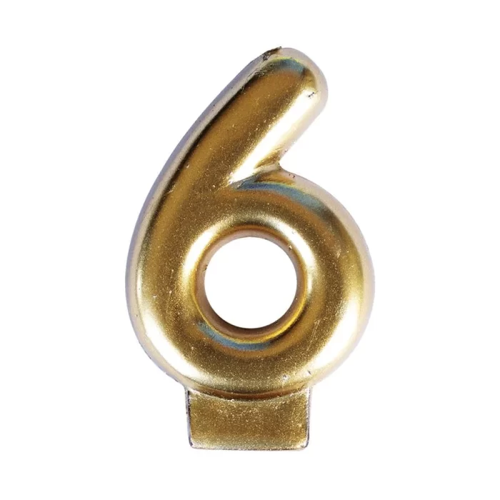 VELAS DE NUMEROS METALIZADAS - Image 9