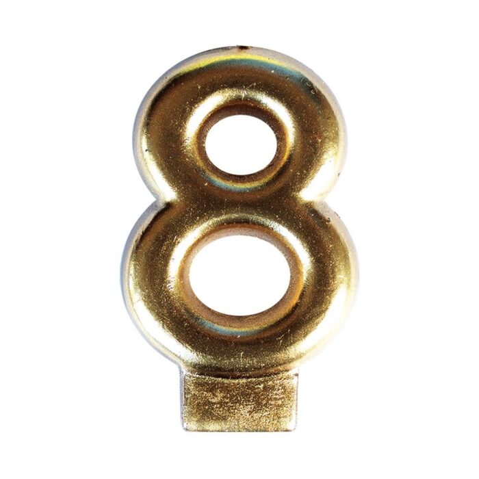 VELAS DE NUMEROS METALIZADAS - Image 10
