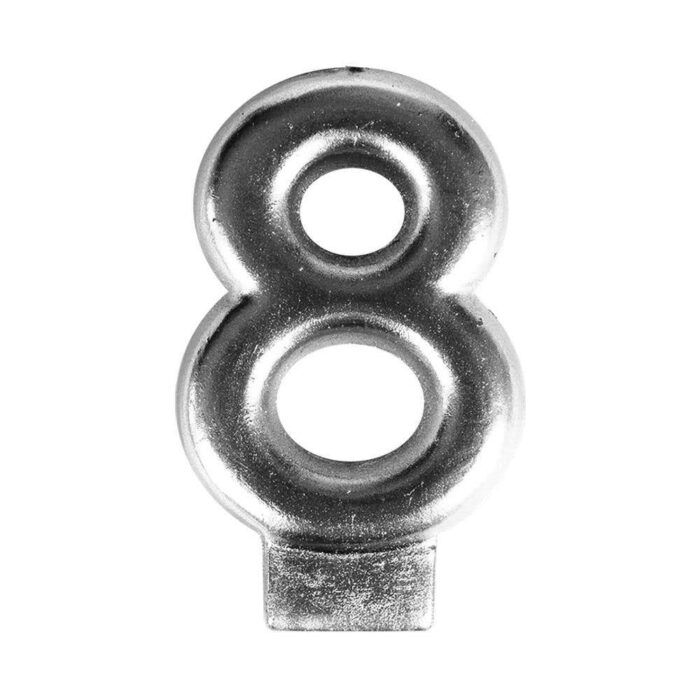 VELAS DE NUMEROS METALIZADAS - Image 13