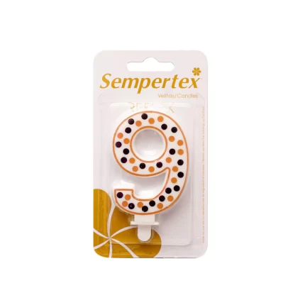 VELA NUMERICA POLKA DELUXE