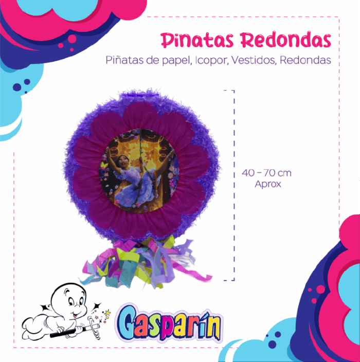 PIÑATA REDONDA DE ENCANTO